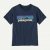 Patagonia Kids P-6 Logo T-Shirt - New Navy