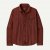 Patagonia Men's Long-Sleeved Lightweight Fjord Flannel Shirt - Mirror Weave: Rusty Red