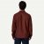 Patagonia Men's Long-Sleeved Lightweight Fjord Flannel Shirt - Mirror Weave: Rusty Red