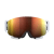 POC Nexal Mid Ski Goggles - Hydrogen White / Partly Sunny Orange