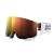 POC Nexal Mid Ski Goggles - Hydrogen White / Partly Sunny Orange