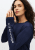 Röhnisch Team Logo Long Sleeve - Indigo