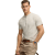 Superdry Men's Classic Cotton Lin Short Sleeve Grandad - Natural Ecru
