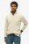 Superdry Men's Jacob Cable Knit Half Zip - Ecru