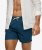 Superdry Men's Embroidered Logo 15 Swim Short - Blue Bottle