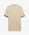 Superdry Men's Knitted Texture Short Sleeve Polo - Oatmeal Beige
