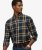 Superdry Men's Long Sleeve Cotton Lumberjack Shirt - Bryce Check Navy