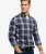 Superdry Men's Long Sleeve Cotton Lumberjack Shirt - Hampton Check Blue