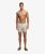 Superdry Men's Premium Printed 15 Swim Short - Mini Geo White / Blue
