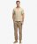 Superdry Men's Riviera Short Sleeve Linen Shirt - Tan Chambray