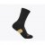 Hoka U GPX Crew Run Sock - Black / Gold