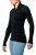 Woolpower Zip Turtleneck LITE - Black