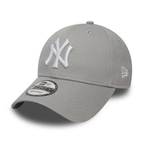 New Era 940 League Basic New York Yankees - Gray/White