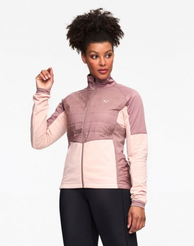 Kari Traa Ragna Outdoor Training Jacket - Taupe Dusty Pink