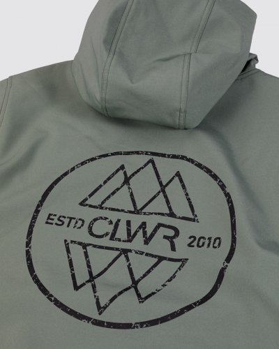 Colourwear Youth EST 2010 Snowboard Hoodie - Dark Sage