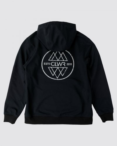 Colourwear Youth EST 2010 Snowboard Hoodie - Black