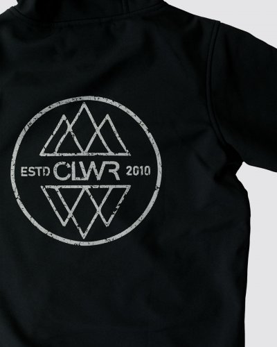 Colourwear Youth EST 2010 Snowboard Hoodie - Black