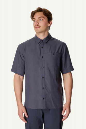 Houdini Ms Tree Shortsleeve Shirt - Hombre Blue
