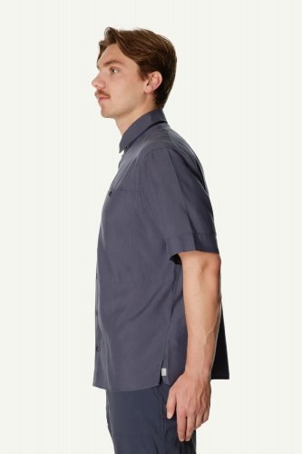Houdini Ms Tree Shortsleeve Shirt - Hombre Blue