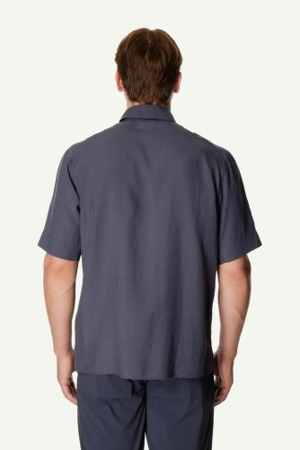 Houdini Ms Tree Shortsleeve Shirt - Hombre Blue