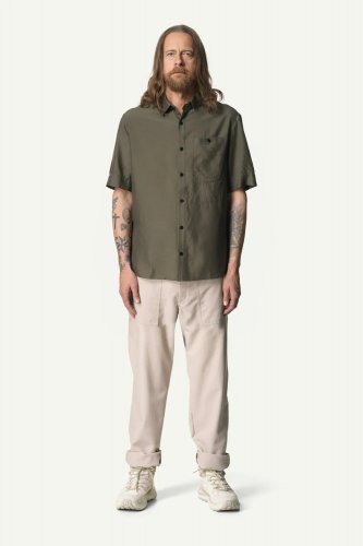 Houdini Ms Tree Shortsleeve Shirt - Dawn Green