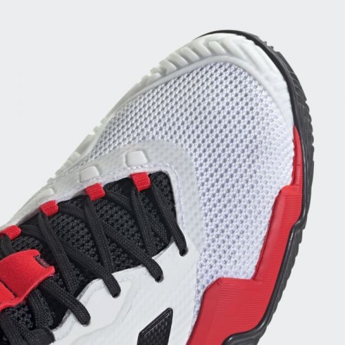 Adidas Barricade 13 Men Clay - White / Red
