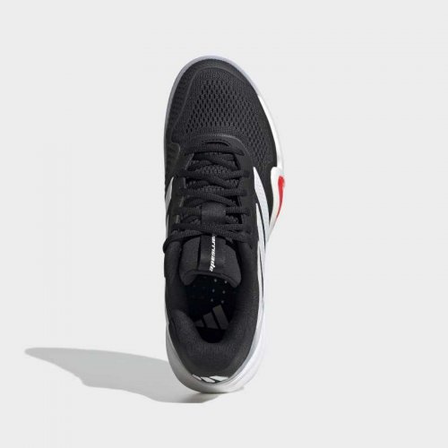 Adidas Barricade 14 Men Clay - Core Black / Zero Metalic / Lucid Red