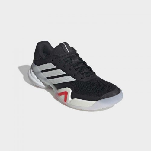 Adidas Barricade 14 Men Clay - Core Black / Zero Metalic / Lucid Red