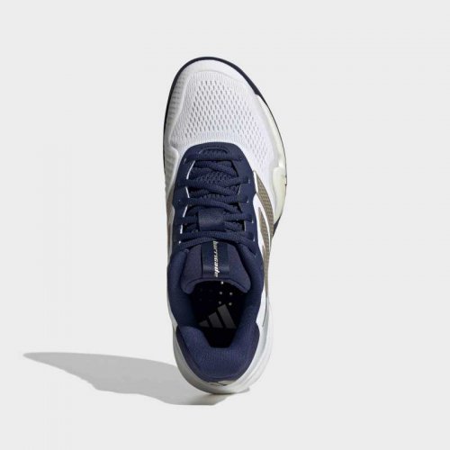 Adidas Barricade 14 Men Clay - Cloud White / Cyber Metallic / Dark Blue