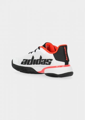 Adidas Barricade Kids - White / Black / Red
