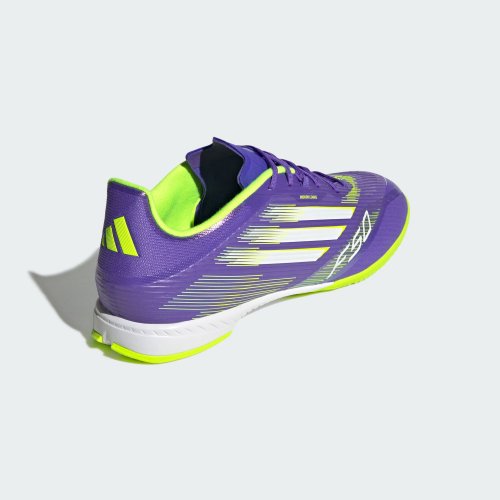 Adidas F50 League Indoor - Purple Rush / Cloud White / Lucid Lemon
