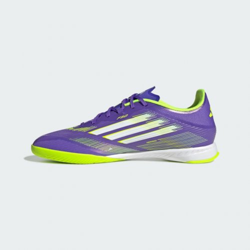 Adidas F50 League Indoor - Purple Rush / Cloud White / Lucid Lemon