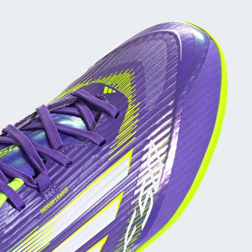 Adidas F50 League Indoor - Purple Rush / Cloud White / Lucid Lemon