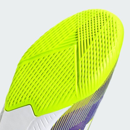 Adidas F50 League Inomhusfotbollsskor Junior - Purple Rush / Cloud White / Lucid Lemon