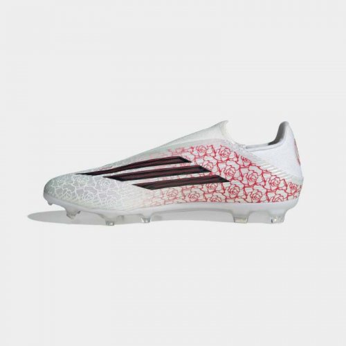 Adidas F50 League LAMINE YAMAL Laceless FG/MG Senior - Cloud White / Core Black / Lucid Red