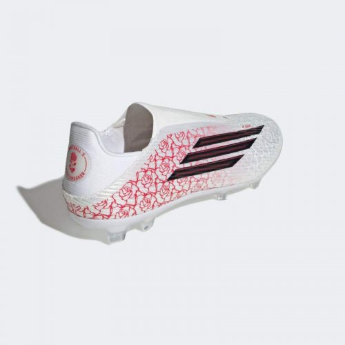 Adidas F50 League LAMINE YAMAL Laceless FG/MG Senior - Cloud White / Core Black / Lucid Red