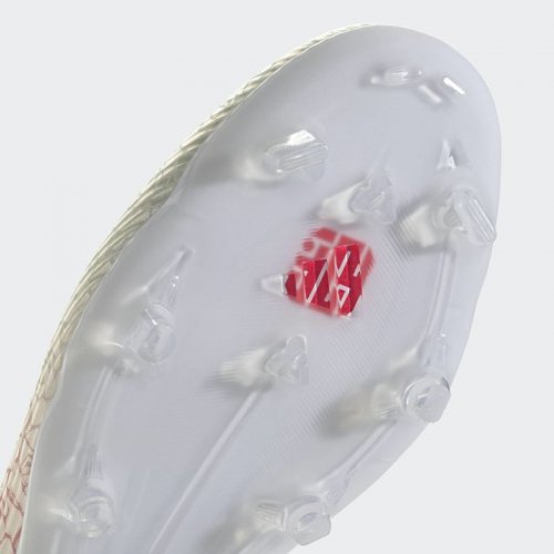 Adidas F50 League LAMINE YAMAL Laceless FG/MG Senior - Cloud White / Core Black / Lucid Red