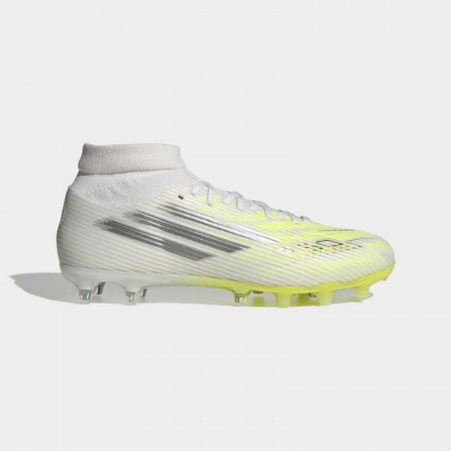 Adidas F50 Sparkfusion League FG/AG - Cloud White / Iron Metallic / Hi-Res Yellow