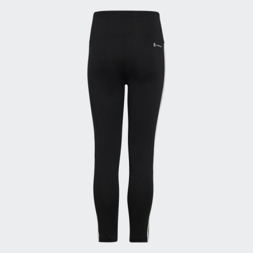 Adidas Girls TR-ES 3S Tights - Black / White