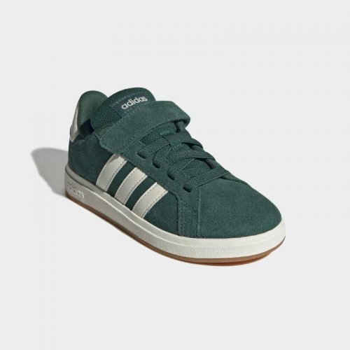 Adidas Kids Grand Court 00s EL C - Collegiate Green / Off White / Gum