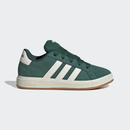 Adidas Grand Court 00s Kids - Collegiate Green / Off White