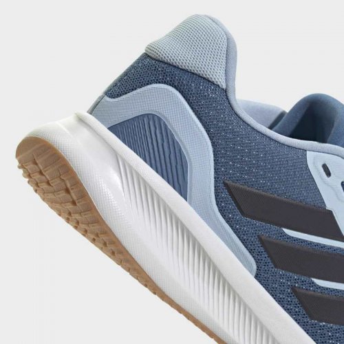 Adidas Kids Junior Runfalcon 5 - Dusky Ink / Legend Ink / Glow Blue