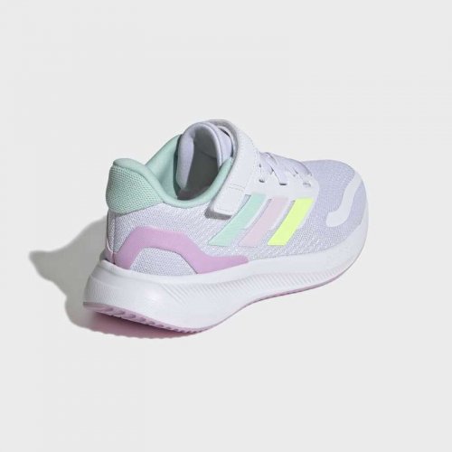 Adidas Kids Runfalcon 5 - White / Mint / Pink