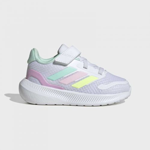 Adidas Infant Runfalcon 5 - White / Mint / Pink