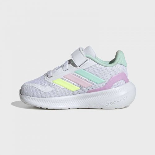 Adidas Infant Runfalcon 5 - White / Mint / Pink
