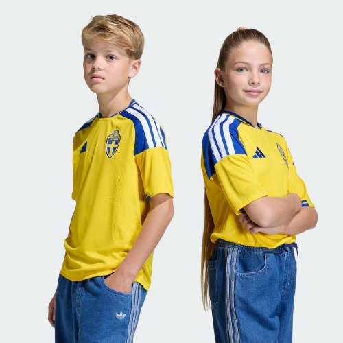 Adidas SvFF Sweden Hemmatröja för barn - Yellow