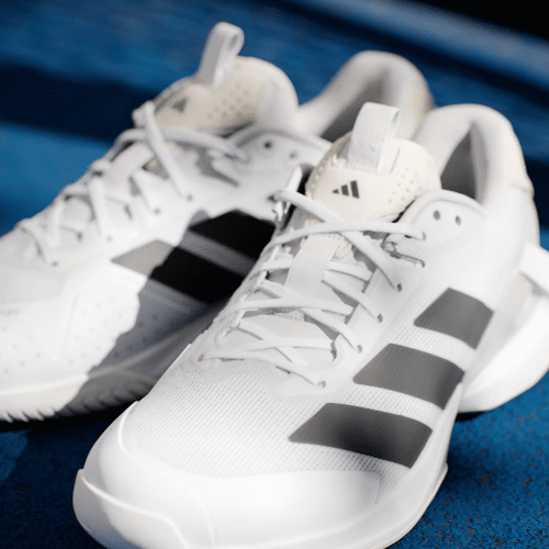 Adidas Adizero Ubersonic 5 Men - Cloud White / Core Black / Silver Metallic