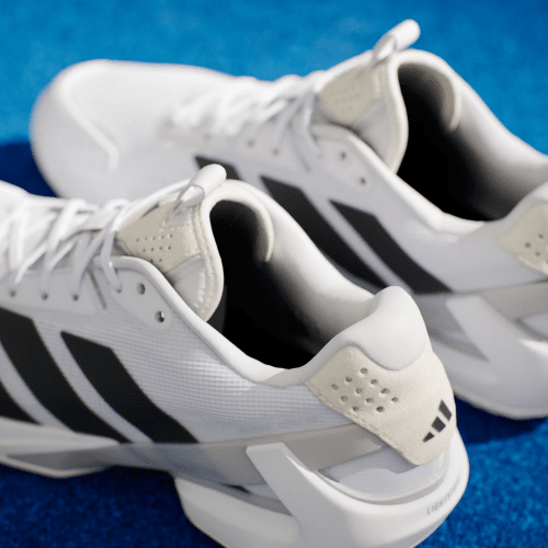 Adidas Adizero Ubersonic 5 Men - Cloud White / Core Black / Silver Metallic