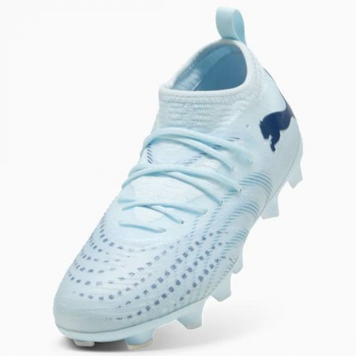 Puma Future 9 Match FG/AG Junior - Icy Blue / White / Blue Jewel
