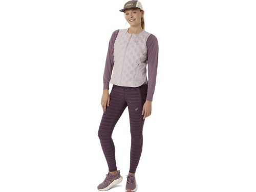 Asics 5 Panel Cap - Deep Mauve/Pepper